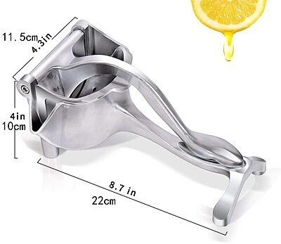Aluminum Fruit Press Juicer & Manual Citrus Press Juicer Pack of 1 Aluminum Fruit Press Juicer & Manual Citrus Press Juicer Pack of 1
