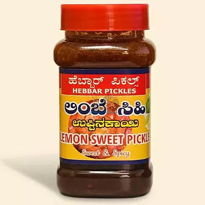 Hebbar Lemon Sweet Pickle