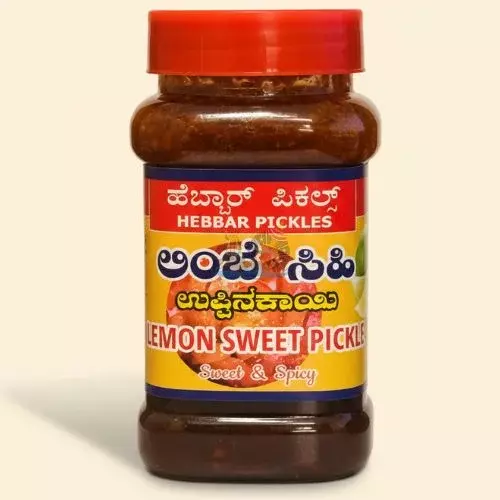 Hebbar Lemon Sweet Pickle
