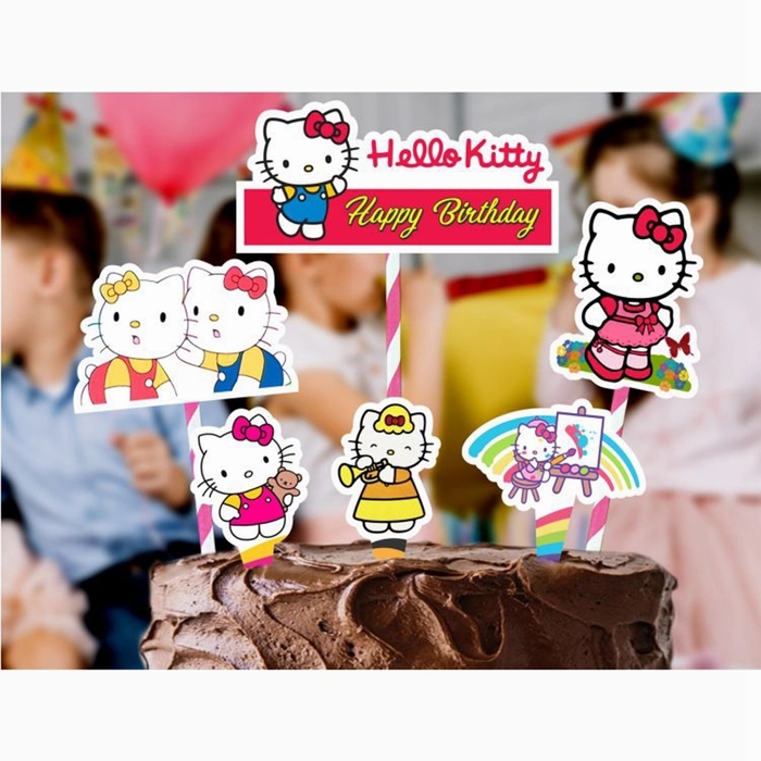 Hello Kitty Decora Theme Topper
