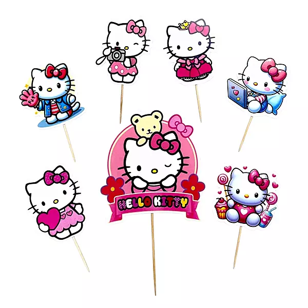 Hello Kitty Theme Topper