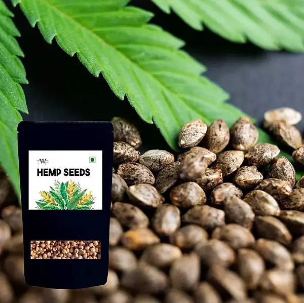 Hemp Seeds 100 Gms- TWF