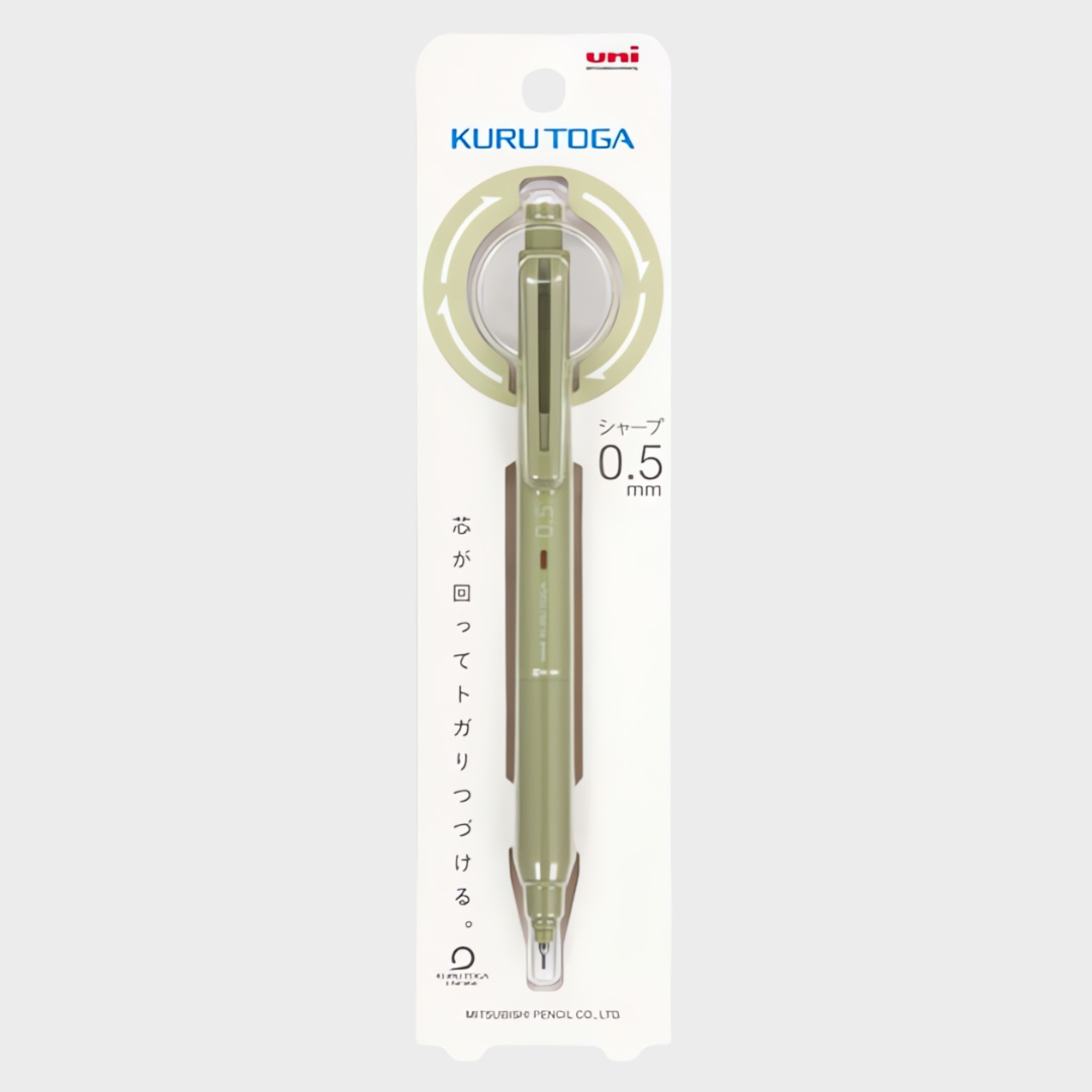 Uni Kurtoga KS Model Mechanical Pencil 0.5 Herb Green