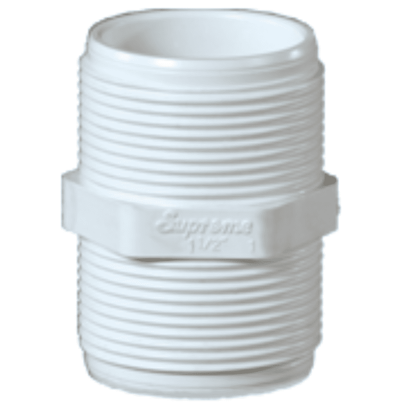 Hex Nipple, 32mm, 1-1/4(Inch), Supreme Aqua Gold uPVC High Pressure Plumbing System