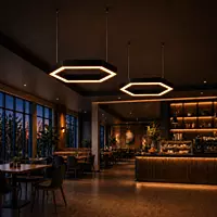 Hexa Ring LED Ceiling Light