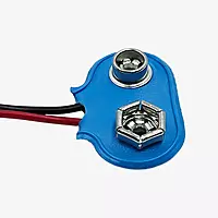 Hi-Waote 9V Zinc Carbon Battery with Snap Connector