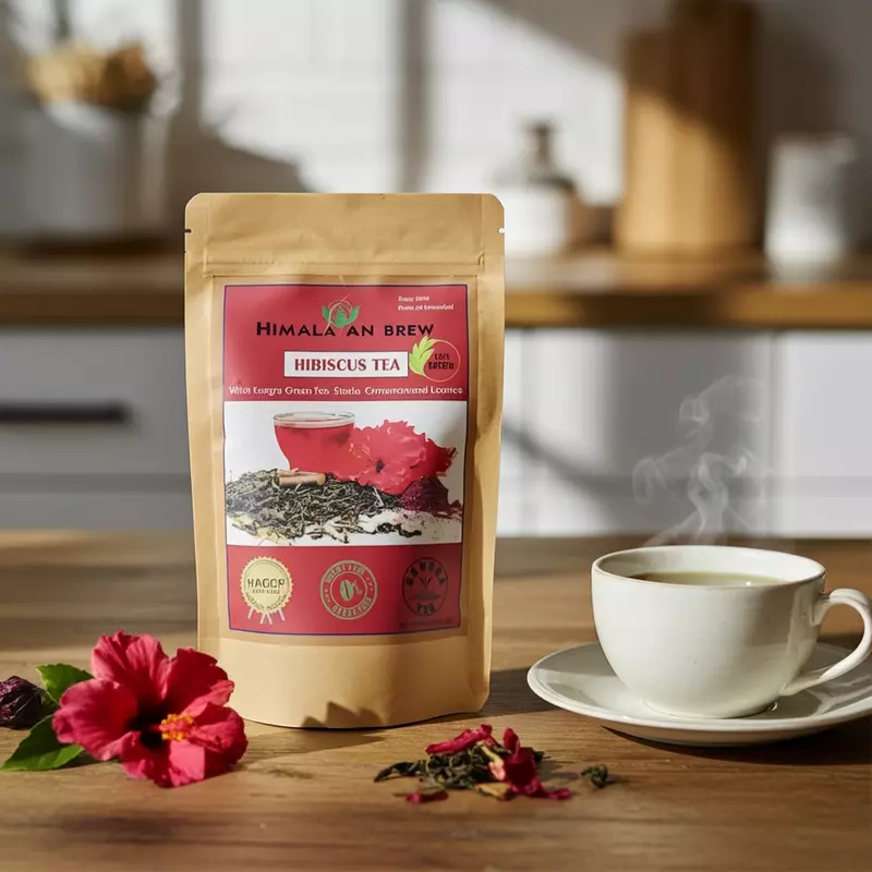 Hibiscus Green Tea