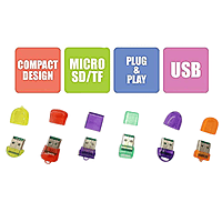 Zigdeal High Speed Card Reader – Fast Data Transfer | USB Interface | SD & microSD Support