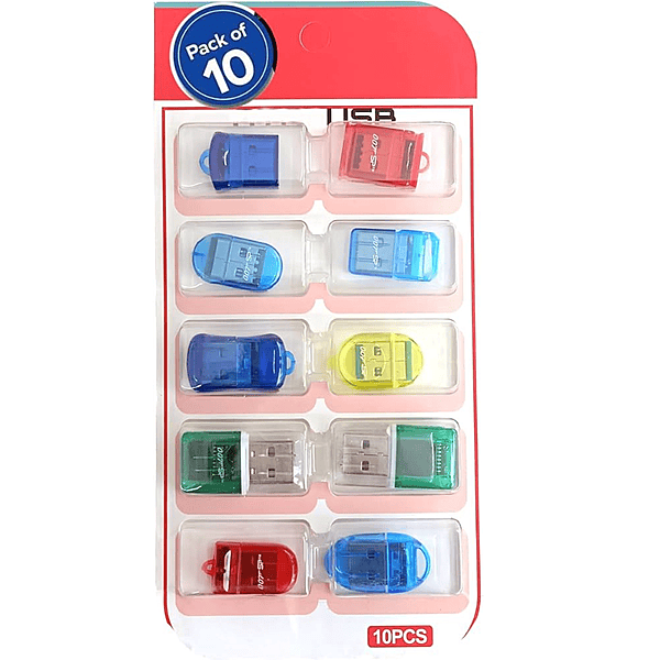 Zigdeal High Speed Card Reader – Fast Data Transfer | USB Interface | SD & microSD Support