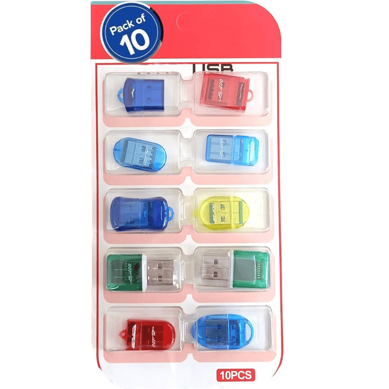 Zigdeal High Speed Card Reader – Fast Data Transfer | USB Interface | SD & microSD Support