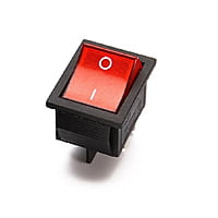 4A Receiver Switch With Light DPST ON-OFF 4A Receiver Switch With Light DPST ON-OFF