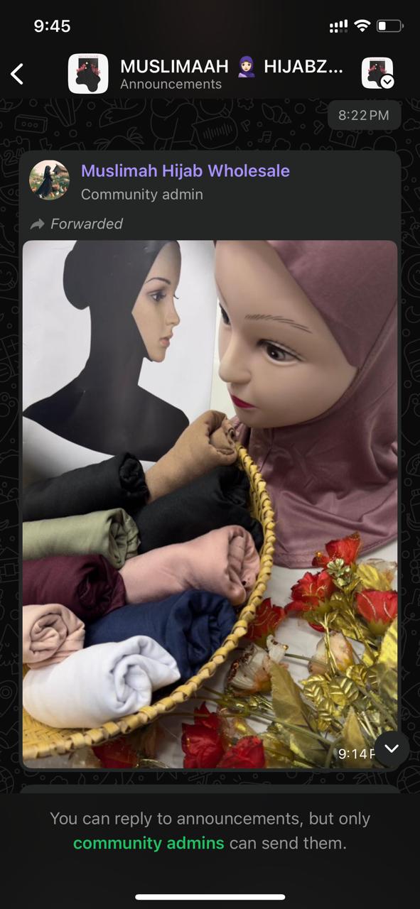 Ninja Full Neck Cover Hijab Cap