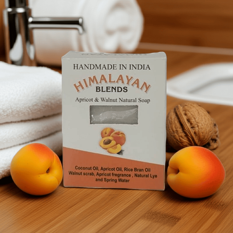 Himalayan Apricot & Walnut Natural Soap