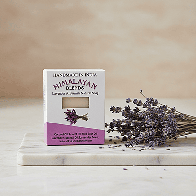 Himalayan Lavender & Basmati Natural Soap