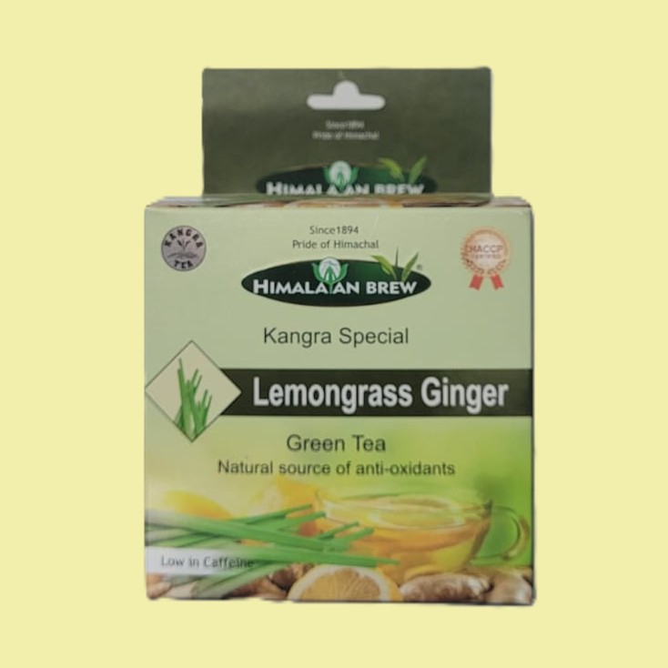 Kangra Special Lemongrass Ginger Green Tea