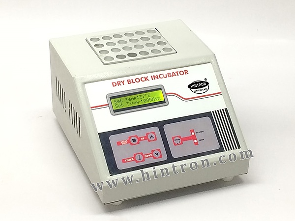 Microprocessor based Dry Block Incubator, Metal Body