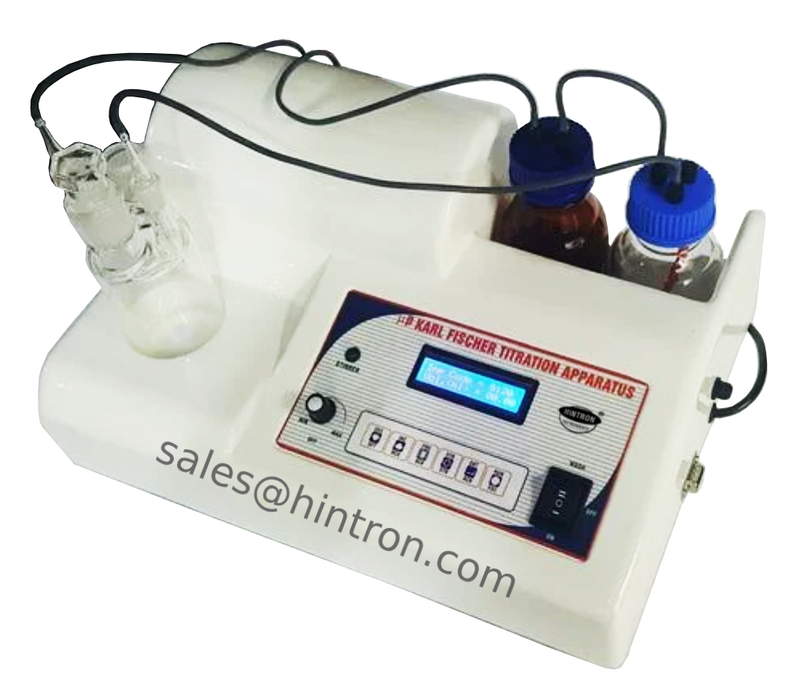 Microprocessor based Karl Fischer Titrimeter