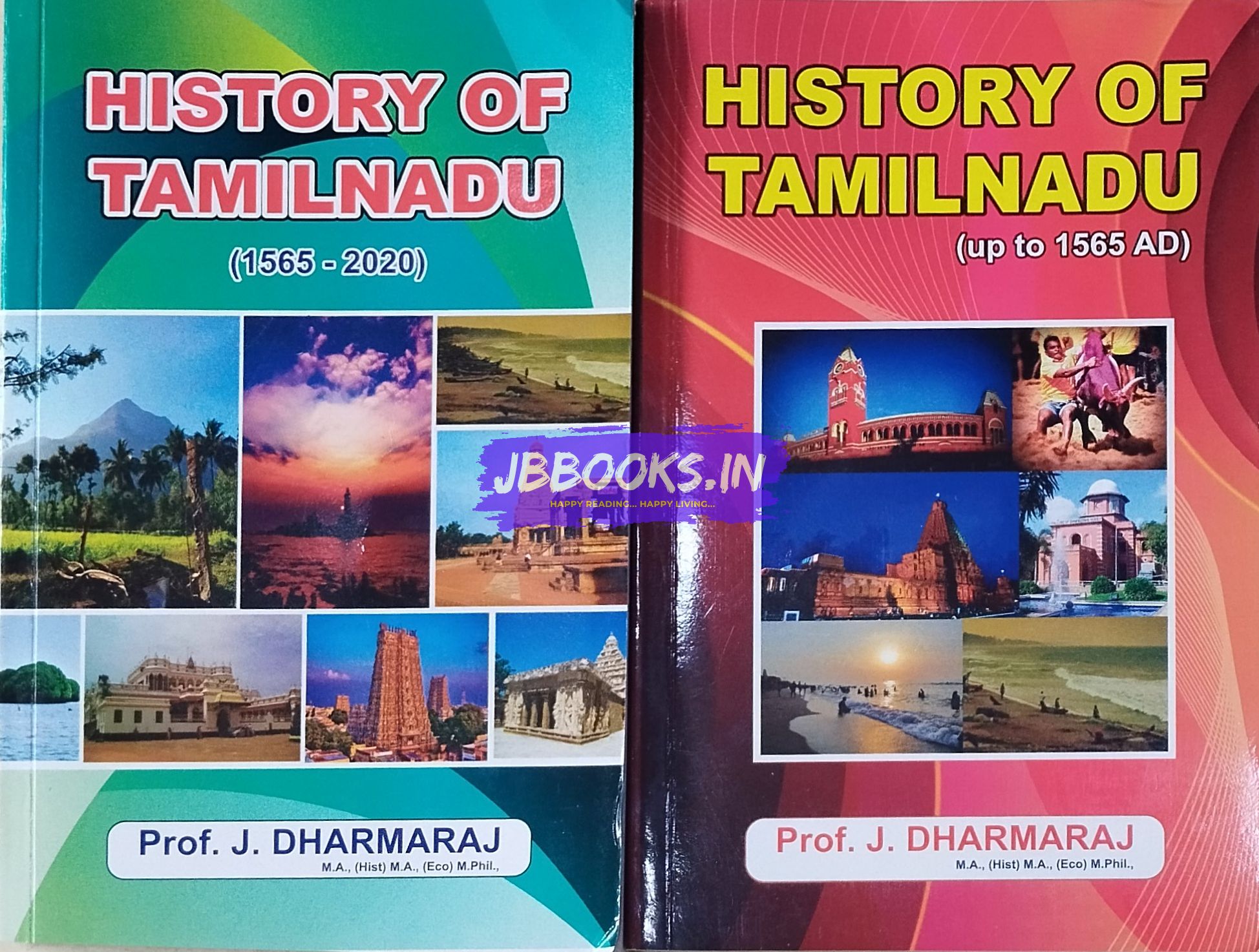 History Of Tamilnadu(Vol 1&2) by J.Dharmaraj