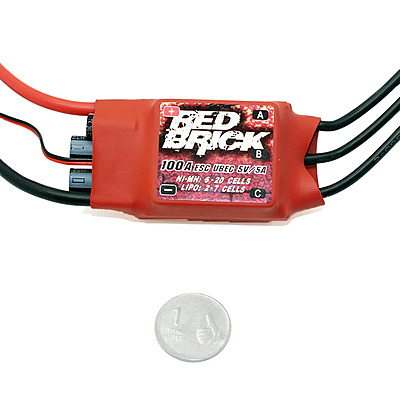 HobbyKing Red Brick 100A ESC 5VBEC V2 HobbyKing Red Brick 100A ESC 5VBEC V2