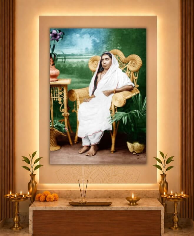 [PP] Holy Mother Sri Sarada Devi - In Studio - Sitting in Chair