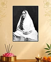 [WL] Holy Mother Sri Sarada Devi - Looking downwards - Studio