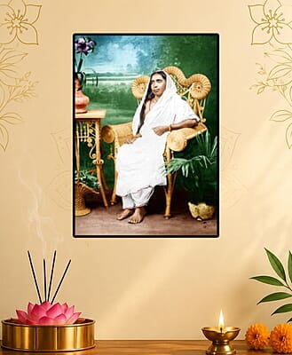 [WL] Holy Mother Sri Sarada Devi - In Studio - Sitting in Chair