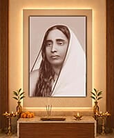 [PP] Holy Mother Sri Sarada Devi - Meditation Bust Photo