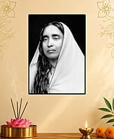 [WL] Holy Mother Sri Sarada Devi - Meditation Bust Photo