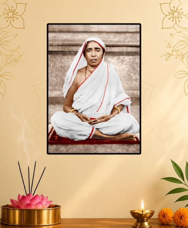 [WL] Holy Mother Sri Sarada Devi - Seated in Meditation