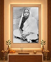 [PP] Holy Mother Sri Sarada Devi - Seated on Asana - Devotional Photo