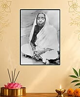 [WL] Holy Mother Sri Sarada Devi - Seated on Asana - Devotional Photo