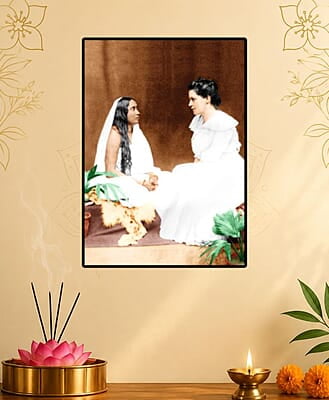 [WL] Holy Mother Sri Sarada Devi - Sister Nivedita with Holy Mother