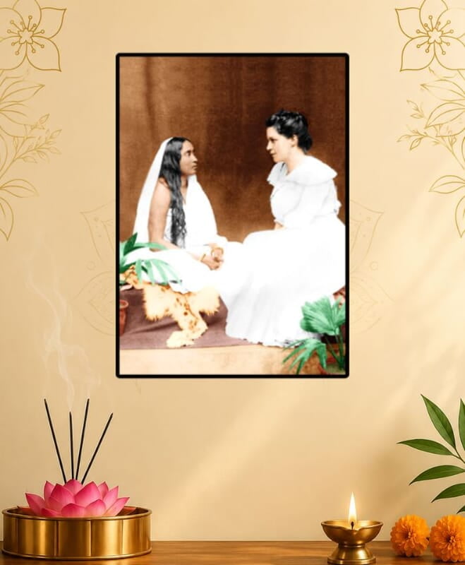 [WL] Holy Mother Sri Sarada Devi - Sister Nivedita with Holy Mother