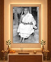 [PP] Holy Mother Sri Sarada Devi - Sitting on Veranda - Jayrambati