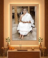 [PP] Holy Mother Sri Sarada Devi - Sitting on Veranda - Jayrambati