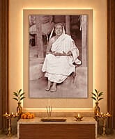 [PP] Holy Mother Sri Sarada Devi - Sitting on Veranda - Jayrambati