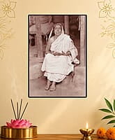 [WL] Holy Mother Sri Sarada Devi - Sitting on Veranda - Jayrambati
