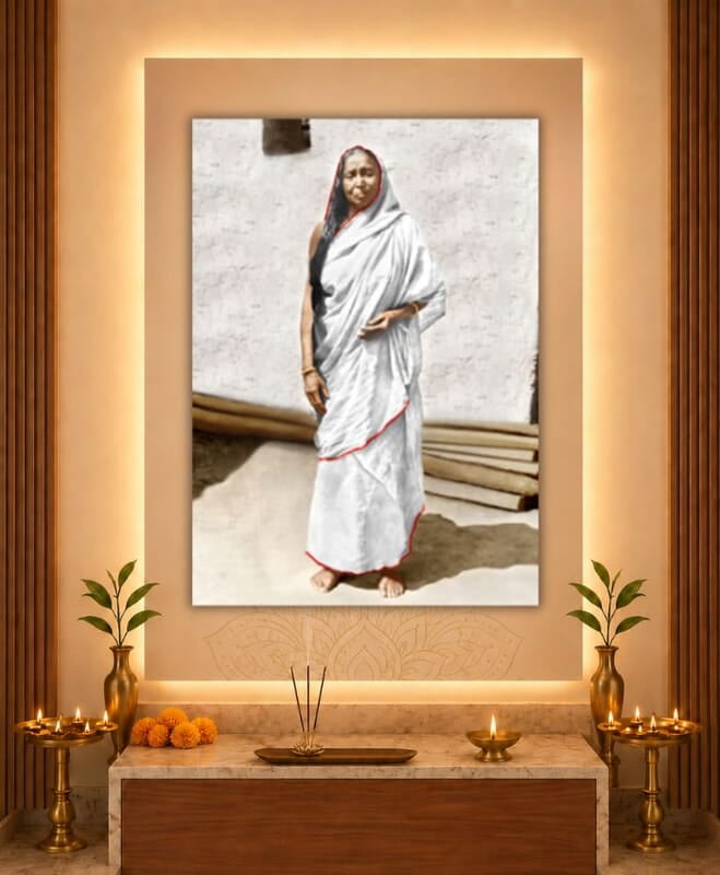 [PP] Holy Mother Sri Sarada Devi - Standing (Edited) Photo