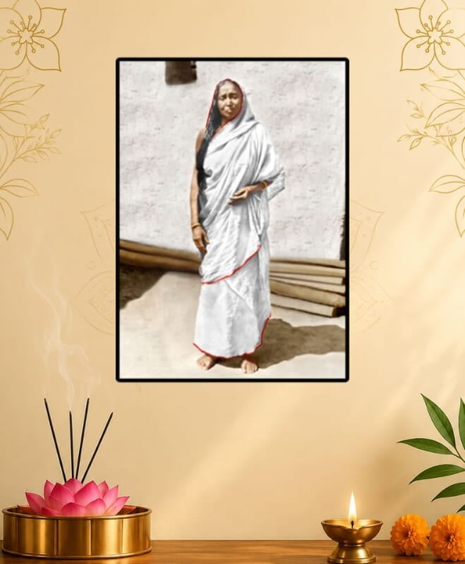 [WL] Holy Mother Sri Sarada Devi - Standing (Edited) Photo