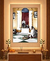 [PP] Holy Mother Sri Sarada Devi - Udbodhan Shrine Photo - Kolkata