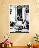 [WL] Holy Mother Sri Sarada Devi - Udbodhan Shrine Photo - Kolkata
