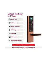 Godrej Advantis GSL D1 Smart Digital Door Lock – Black & Rose Gold