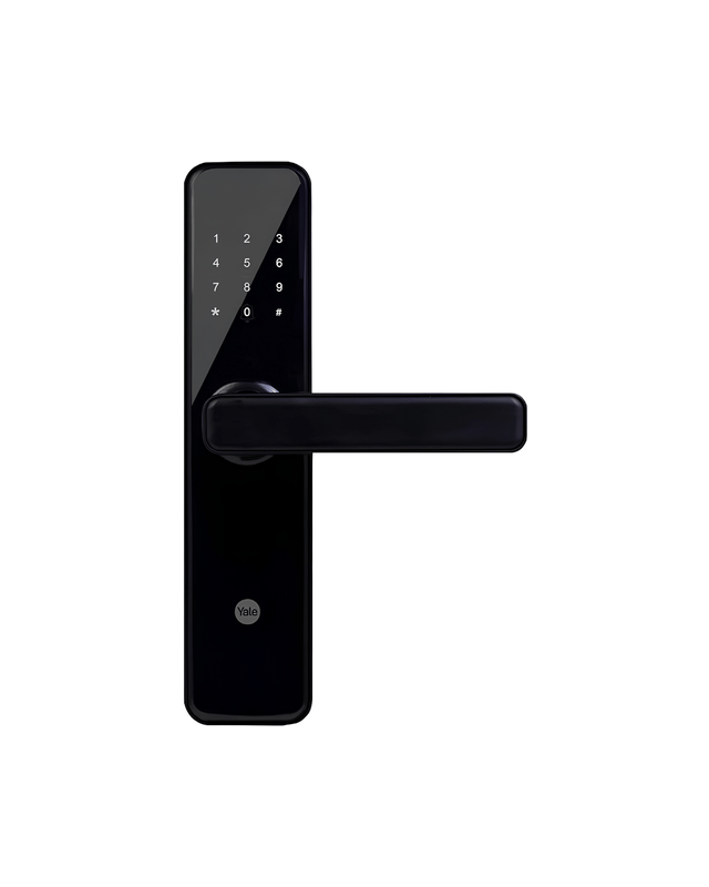 Yale YDME50 Pro Smart Mortise Door Lock with PIN, RFID & Mechanical Key – Black