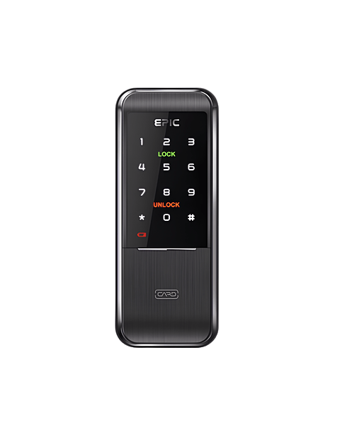 Epic Triplex 3Way Mortise Digital Door Lock with Manual Key, Password and RFID