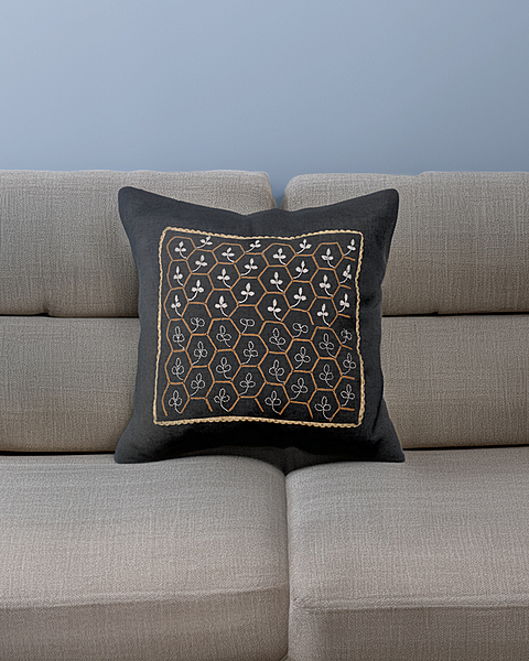 Honeycomb Haven Cushion Cover