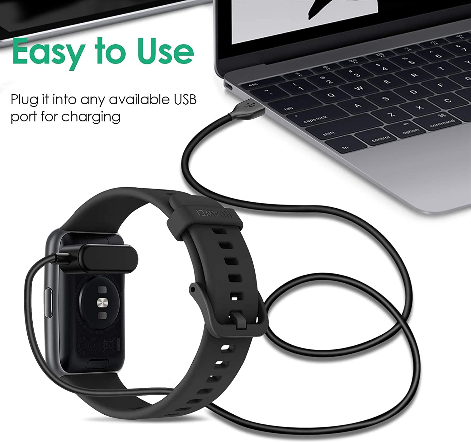 Magnetic USB Charging Cable for Honor Band 6 / Huawei Band 6 / Honor Watch ES / Huawei 4X Magnetic USB Charging Cable for Honor Band 6 / Huawei Band 6 / Honor Watch ES / Huawei 4X