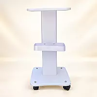 White Beauty Machine Trolley with Storage Tray