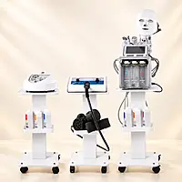 White Beauty Machine Trolley with Storage Tray