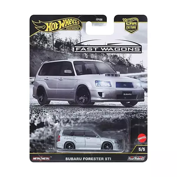 Hot Wheels Fast Wagons Subaru Foresters STI
