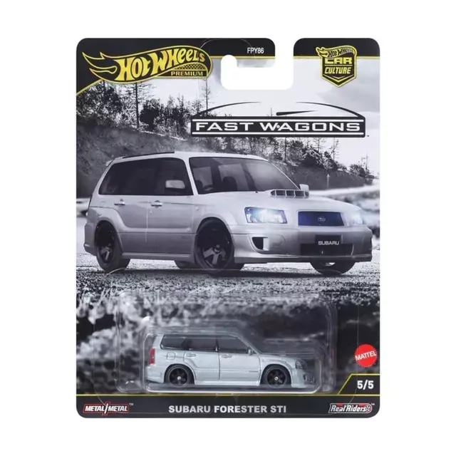Hot Wheels Fast Wagons Subaru Foresters STI